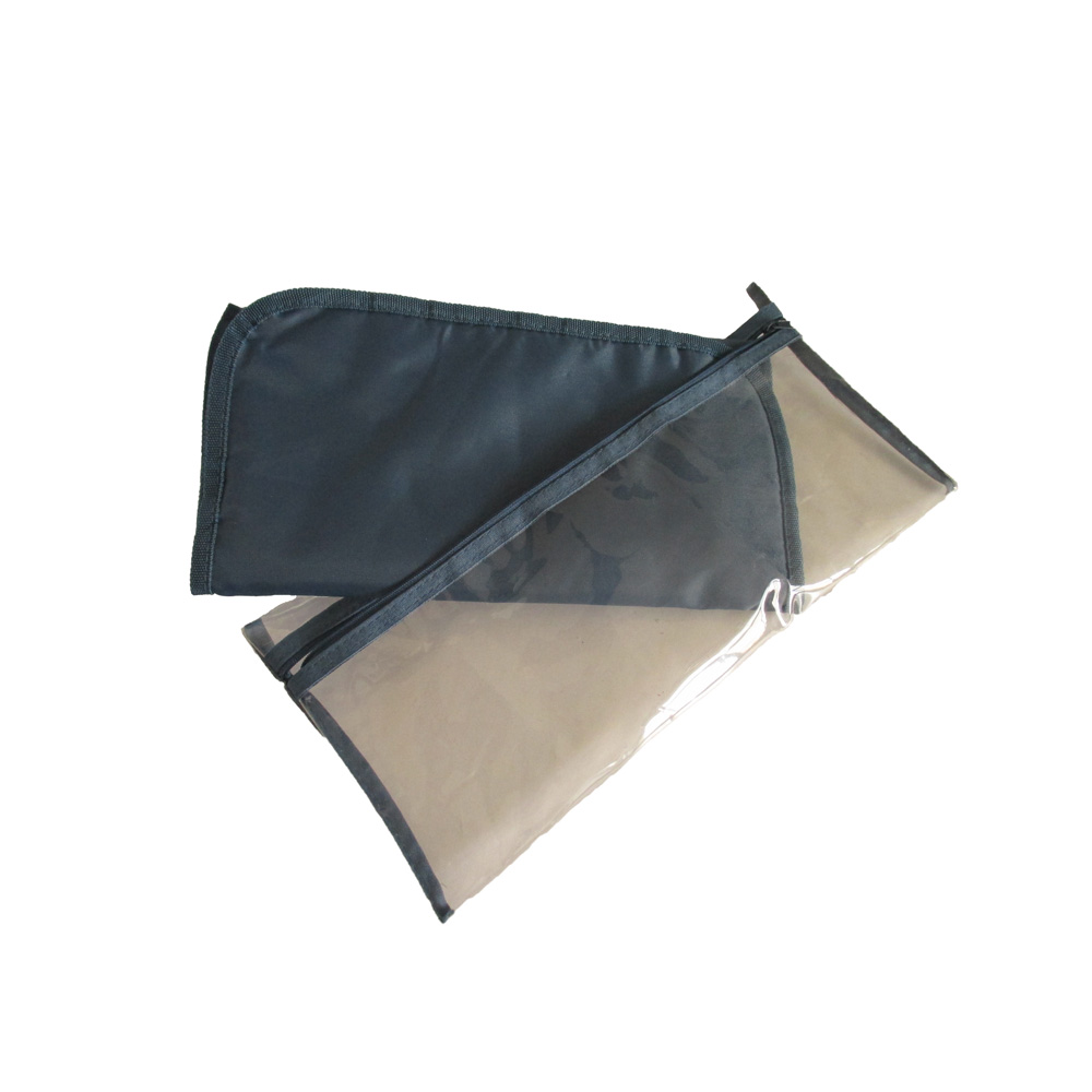 Clear PEVA bag for changing pad for babies