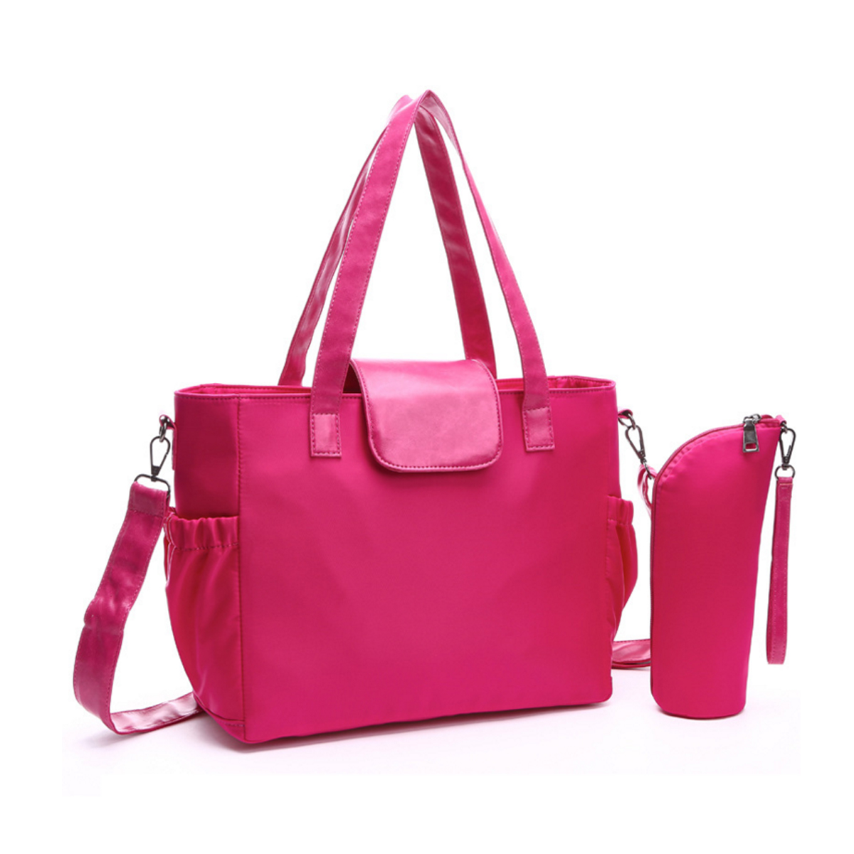 Regenerated nylon save clean earth fabric large volume multi pockets fashionable mummy bag