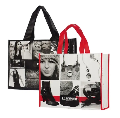 Compostable & bio-degradable bag in PLA nonwoven